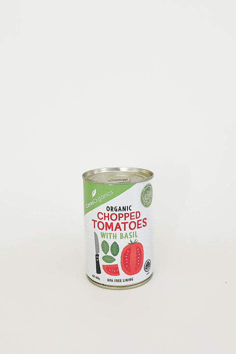 Ceres Organics Chopped Tomatoes with Basil