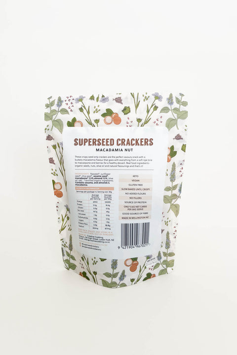 Superseed Crackers Macadamia Nut