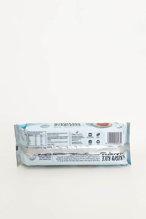 Ceres Organics Crispy Rice Crackers Sea Salt