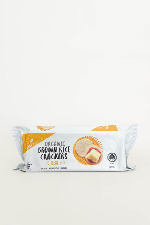 Ceres Organics Brown Rice Crackers Cheese