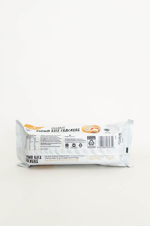 Ceres Organics Brown Rice Crackers Cheese