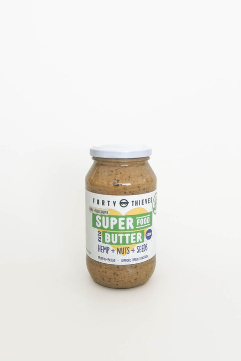 Forty Thieves Superfood Butter Hemp + Nuts & Seeds