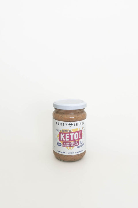 Forty Thieves Keto Butter Raspberry & NZ Macadamia