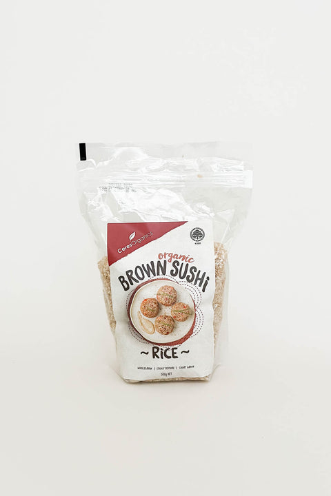 Ceres Organics Sushi Rice Brown