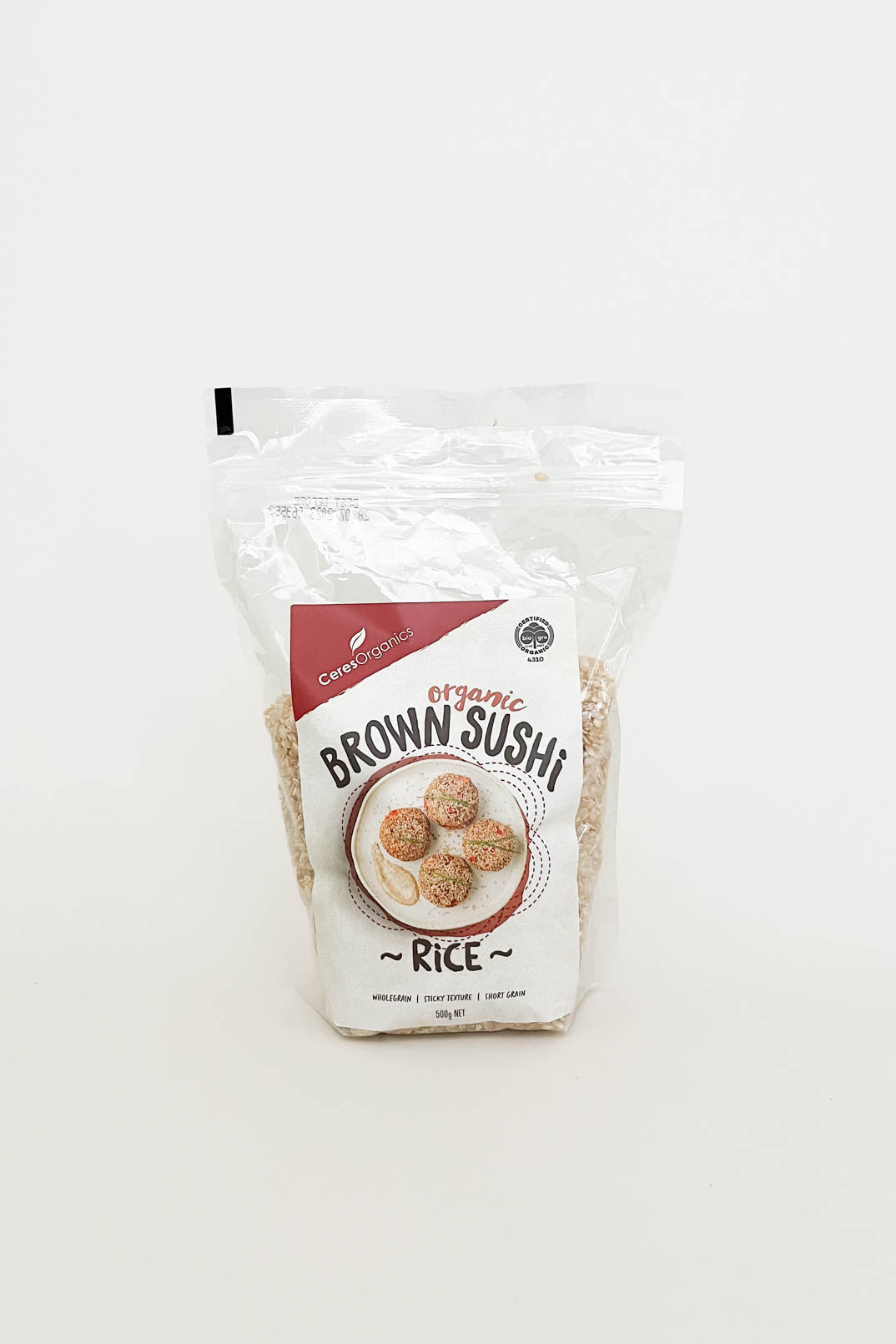 Ceres Organics Sushi Rice Brown– Down to Earth Organics