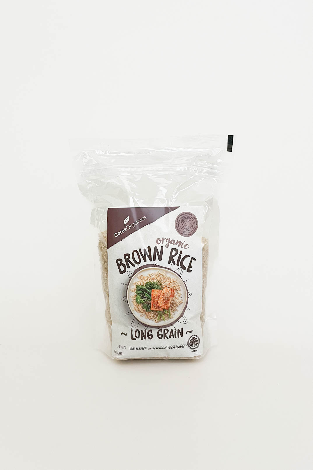 Ceres Organics Brown Rice Long Grain– Down to Earth Organics