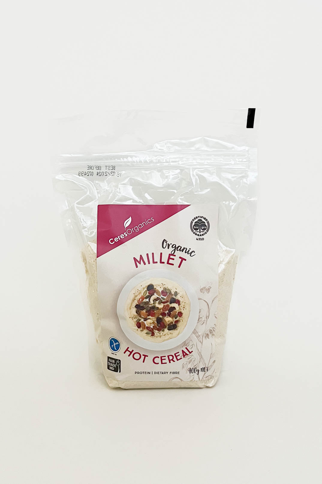 Ceres Organics Millet Hot Cereal Down to Earth Organics