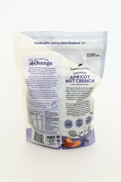 Ceres Organics Grain Free Breakfast Mix Apricot Nut Crunch