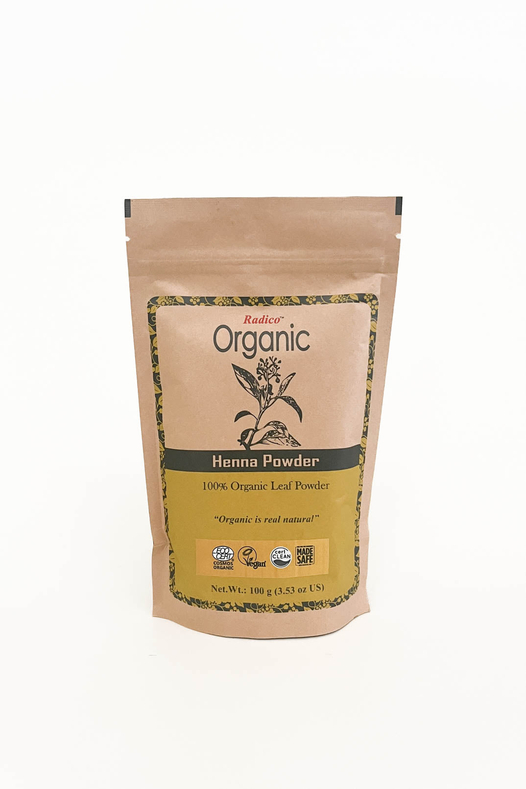 Radico Organic Henna Powder Down to Earth Organics