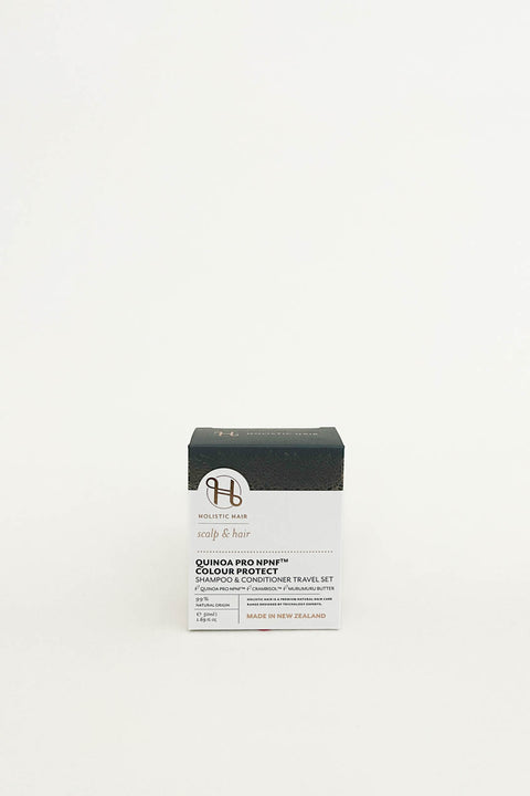 Holistic Hair Shampoo and Conditioner Travel Set Quinoa Pro NPNF Colour Protect