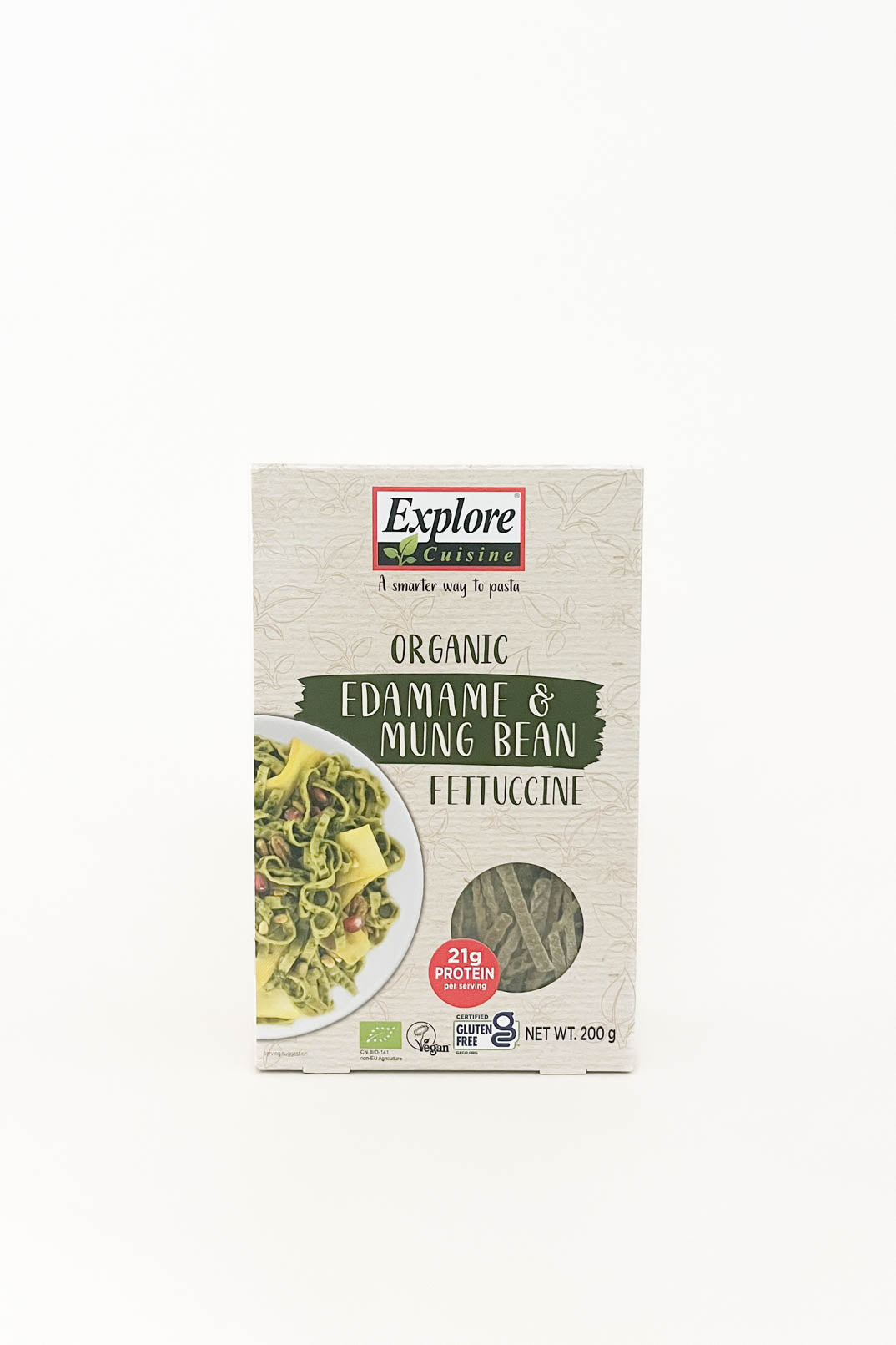 Explore Cuisine Edamame & Mung Bean Fettucine Down to Earth Organics