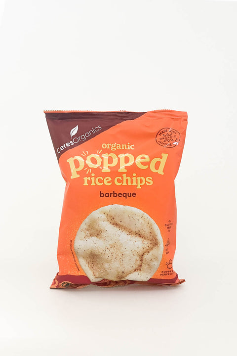 Ceres Organics Popped Rice Chips Barbeque