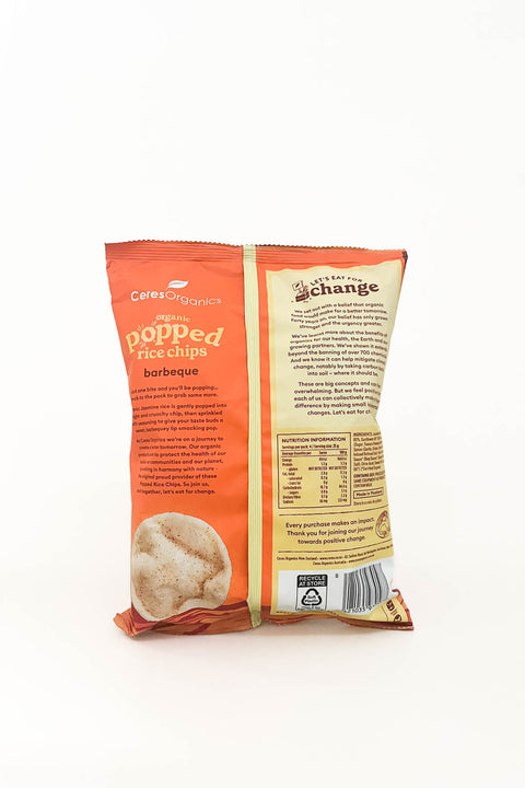 Ceres Organics Popped Rice Chips Barbeque